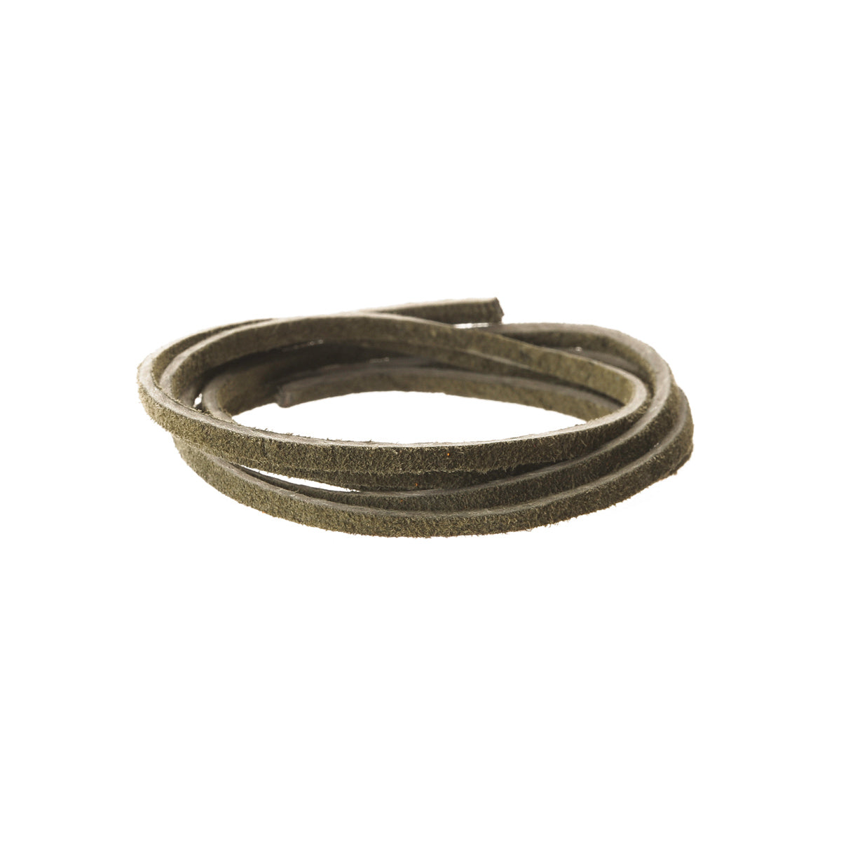28-9018.SLC.03.jpg Lace Suede Dark Olive 3/32" x 50ft Image
