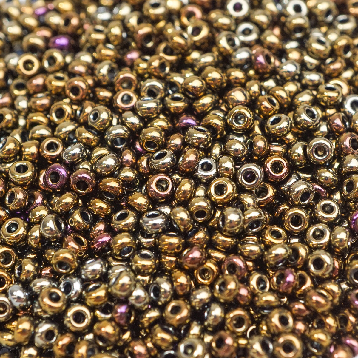 229-1045.SLC.1.jpg Seed Beads 10/0 Opaque Iris Brown - 45g Image