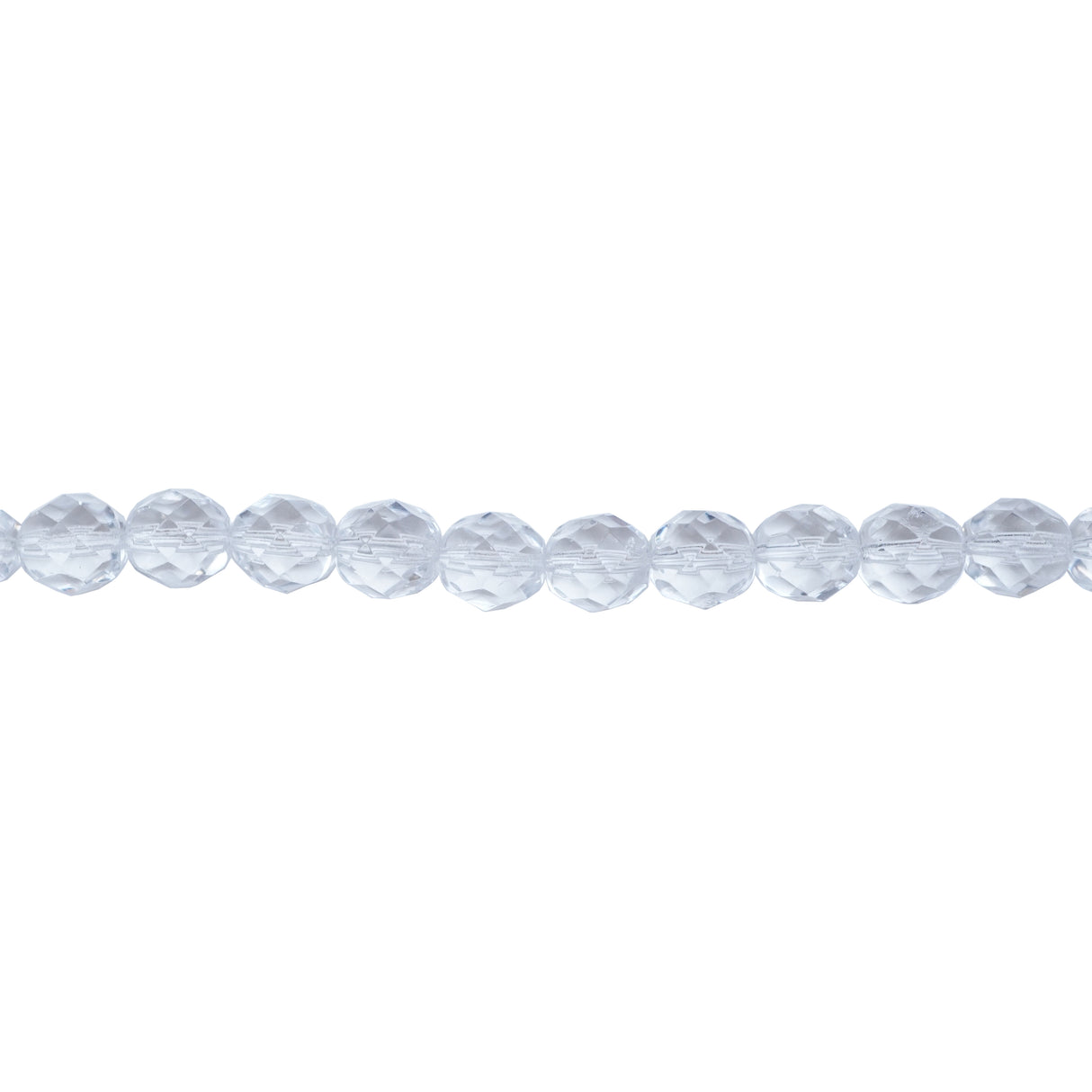 339-94.SLC.1.jpg 8mm Crystal Bead Strand - Firepolished Image