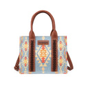 Brown Wrangler Small Canvas Tote