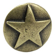 115-179225.SLC.jpg Star Medallion Tack - Antique Brass 10pk Image