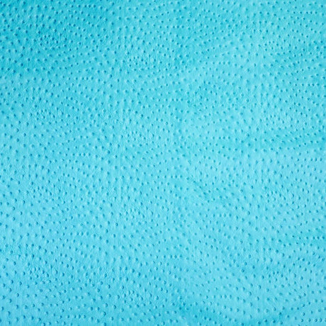 62-46.SLC.02.jpg Ostrich Print on Cow Sides - Turquoise Image