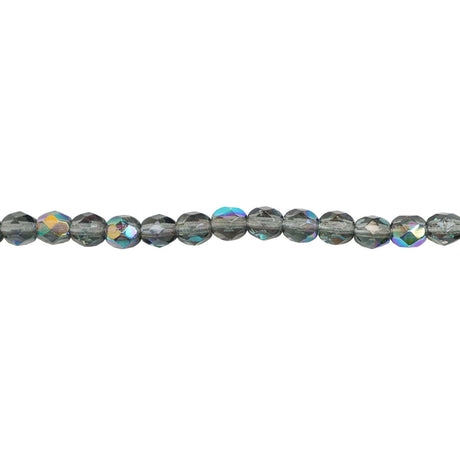 339-54.SLC.1.jpg 4mm Montana Blue AB Bead Strand - Firepolished Image