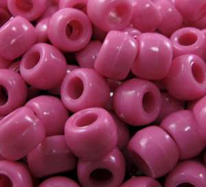 229-210.SLC.jpg Hot Pink Pony Beads - 250pk Image