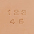011-490400.SLC.01.jpg 1/4" Standard Number Stamp Set Image