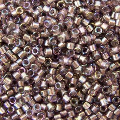 45-1131760.SLC.jpg Delica Bead - Sparkle Lined Smokey Amethyst AB DB1760 Image