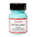 Gift Box Blue Angelus Leather Acrylic Paint, 1-ounce size