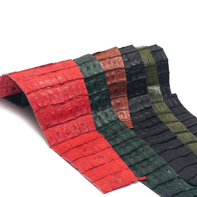 76-6.SLC.01.jpg Trimmed Caiman Tail - Assorted 5pk Image
