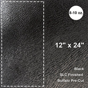 12"x24" Black Buffalo Pre-Cut