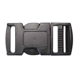 152-124000.SLC.01.jpg 1" Black Side Squeeze Buckle - Plastic Image