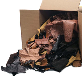 25lb Ostrich Remnant Box