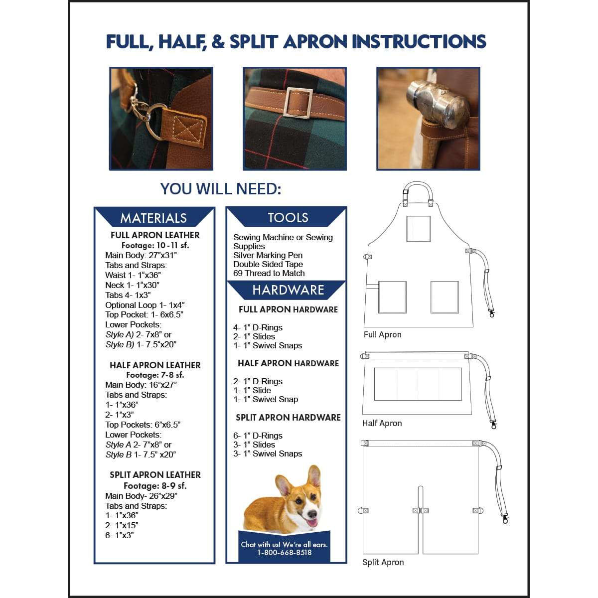 144-10066.SLC.02.jpg Leather Apron Pattern Pack - Digital Image