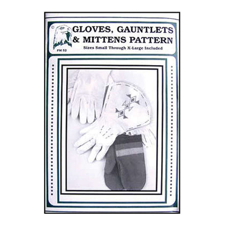 154-52.SLC.jpg Gloves/Gauntlet/Mitten Pattern Image