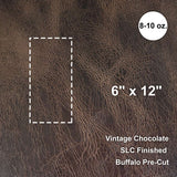 133-420401.SLC.1.jpg 6"x12" Vintage Chocolate Buffalo Pre-Cut Image