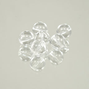 8mm Clear Quartz SemiPro Strand