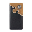 MWRW.Black with Concho.01.jpg Montana West Roper Wallets Image