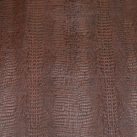 371-17902.SLC.3.jpg Embossed Gator on Cow - Brown Image