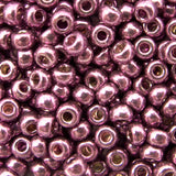 8/0 Seed Beads - Galvanized Eggplant 22g