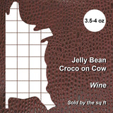 371-11163.SLC.4.jpg Jelly Bean Croco Side - Wine Image