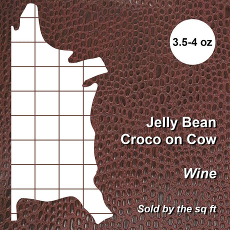 371-11163.SLC.4.jpg Jelly Bean Croco Side - Wine Image