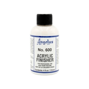 Angelus 600 Acrylic Finish, 4-ounce size