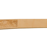 1-1/2" Embossed Eagle Name Space Belt Strip