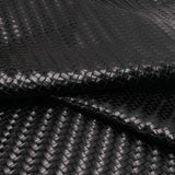 BREC.Black.02.jpg Braided Embossed Cow Image