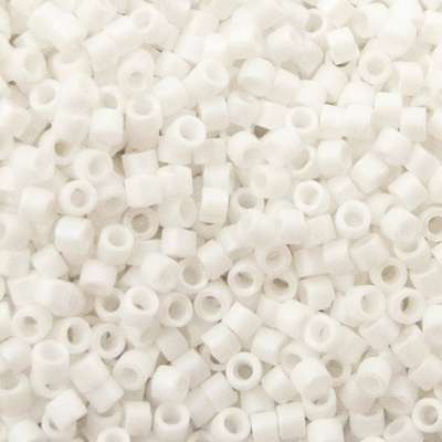 45-113351.SLC.jpg Delica Bead - Matte White DB351 Image