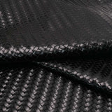 BREC.Black.02.jpg Braided Embossed Cow Image