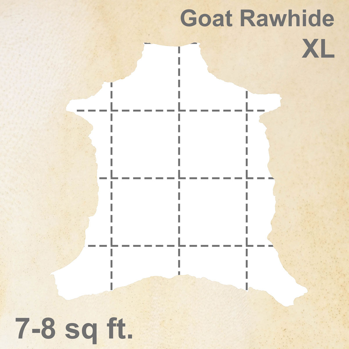 121-92103B.SLC.1.jpg Bleached Goat Rawhide - XL Image