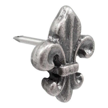 115-179280.SLC.jpg Fleur-de-lis Tack - Old Silver 50pk Image