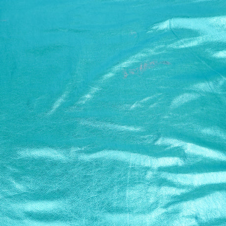 830-1.SLC.4.jpg Metallic Lamba Side - Turquoise Image
