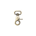 Oval Trigger Snap, Antique Brass ¾