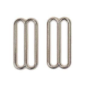 1 ½" Strap Slide - Nickel Plated