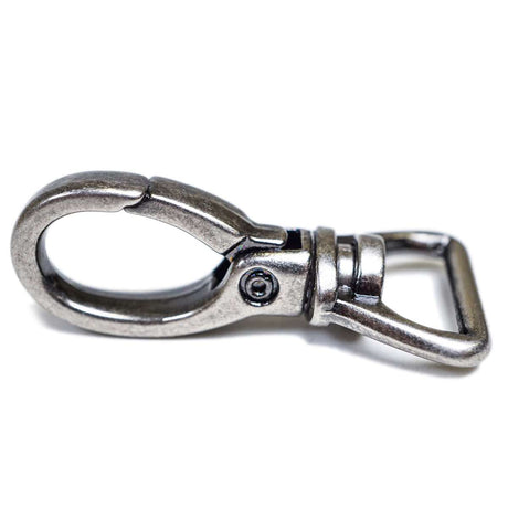 115-1124.SLC.3.jpg Push Gate Swivel Snap - Antique Nickel Image