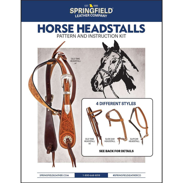 Horse Headstall Patterns | Springfield Leather Co.