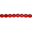 222-4169.SLC.1.jpg 10mm Firepolish Strand - Siam Ruby Image