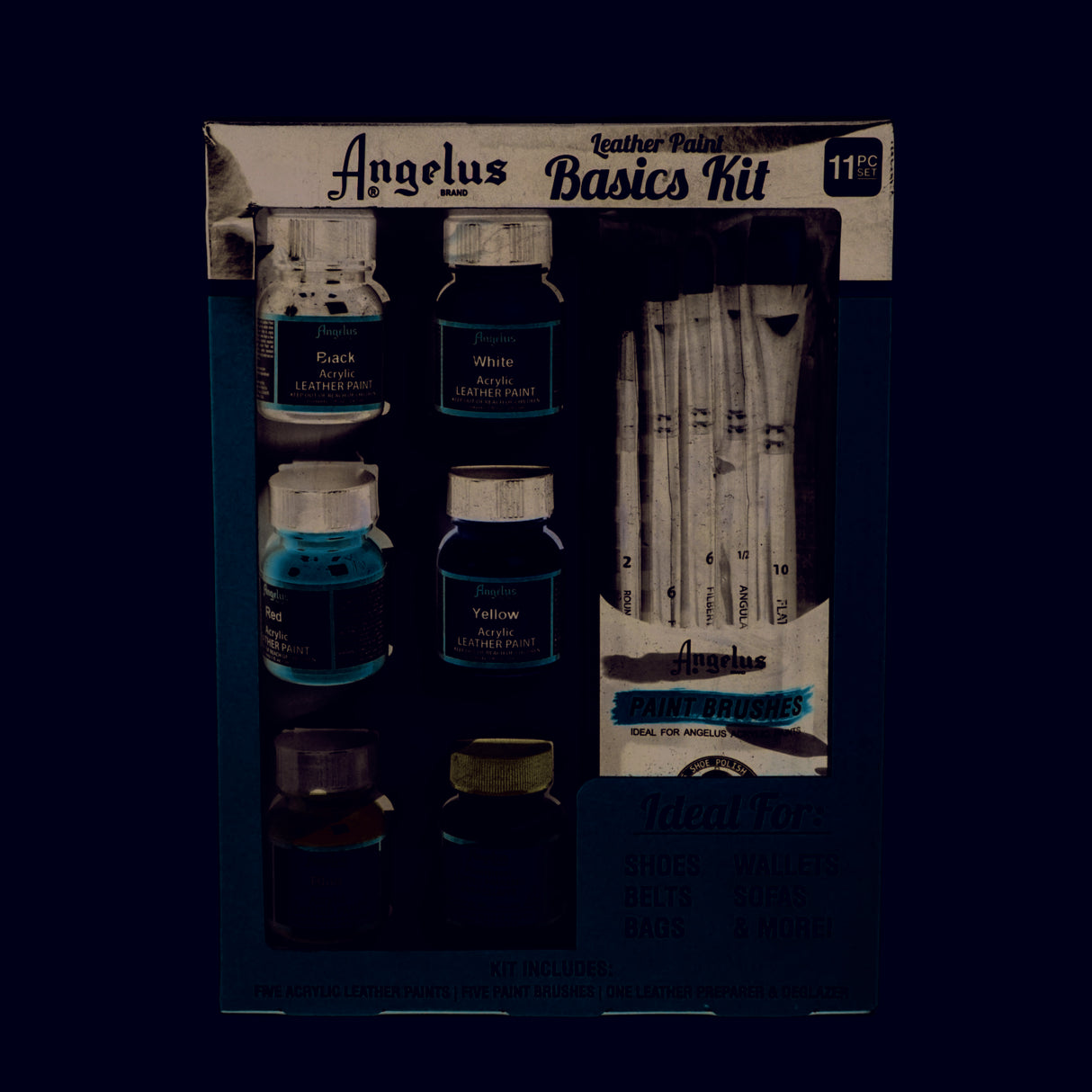 6-100.SLC.1.jpg Angelus Paint Basics 11pc Set Image