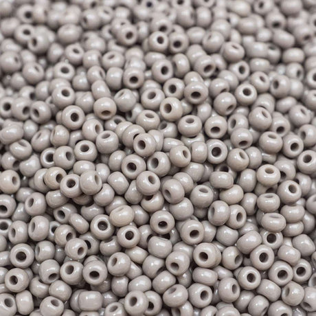 229-1048.SLC.1.jpg Seed Beads 10/0 Grey Glass - 20g Image