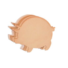 Pig Coaster Shape