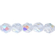 339-96.SLC.1.jpg 8mm Crystal AB Bead Strand - Firepolished Image