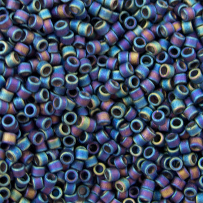 45-113871.SLC.jpg Delica Bead - Matte Opaque Grey AB DB871 Image