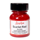 Scarlet Red Angelus Leather Acrylic Paint, 1-ounce size