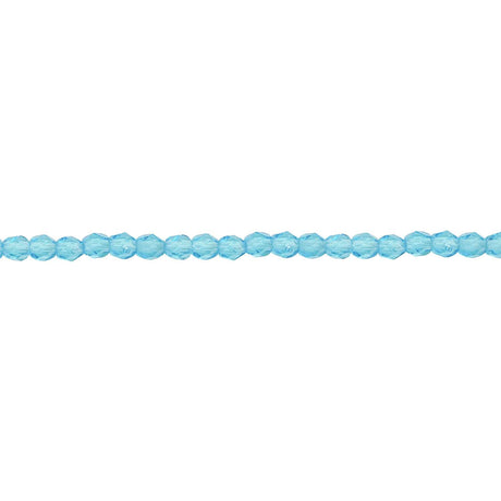 339-15.SLC.1.jpg 3mm Aqua Bead Strand - Firepolished Image