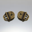 244-315927.SLC.jpg Rivet Bracelet Connector - Antique Gold Plate Image