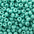 45-89412.SLC.jpg 8/0 Seed Beads - Opaque Turquoise Green 22g Image