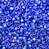 Delica Bead - Matte Opaque Dark Blue AB DB880