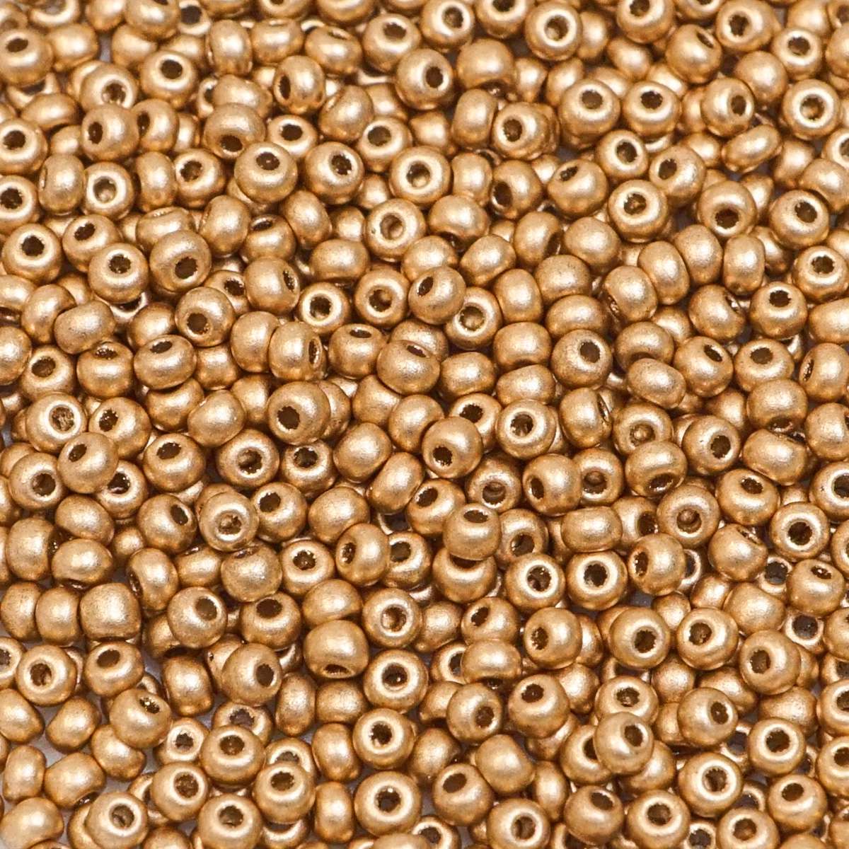 229-107.SLC.1.jpg Seed Beads 10/0 Gold - 20g Image