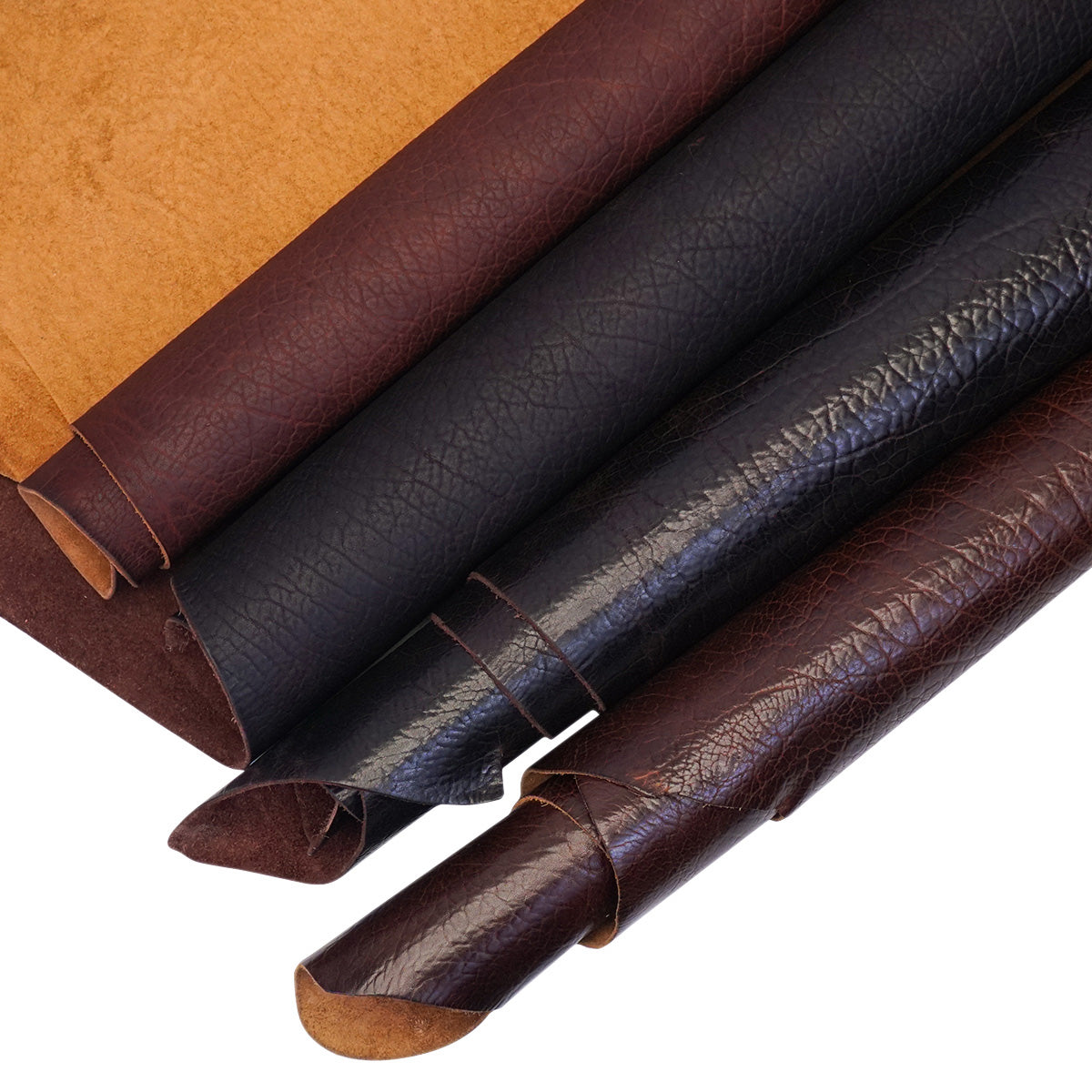 Shrunken Grain Buffalo Double Shoulders | Springfield Leather