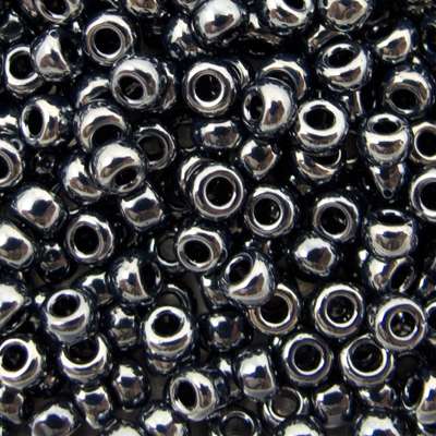 45-89451.SLC.jpg 8/0 Seed Beads - Gunmetal 22g Image